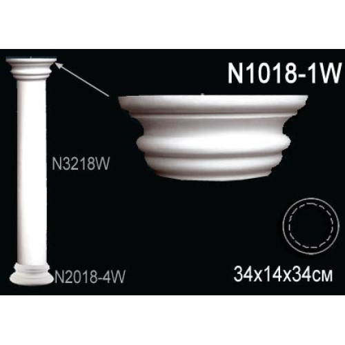 Капитель колонны N1018-1W