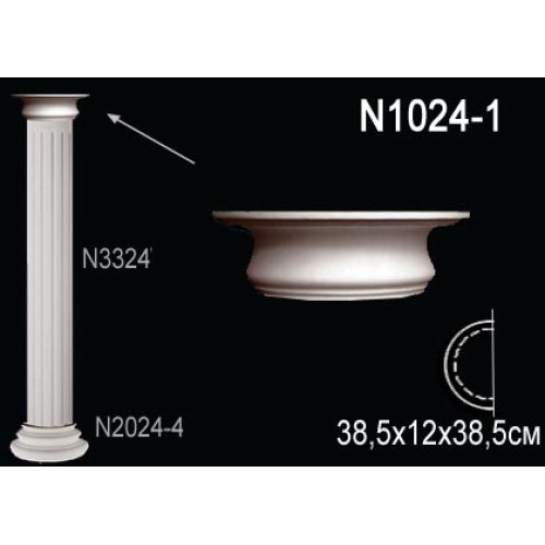 Капитель полуколонны N1024-1